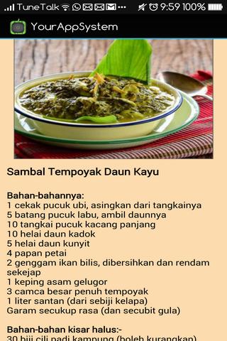 Aneka Sambal Dan Sos For Android Apk Download