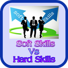 Soft Skills vs Hard Skills icône