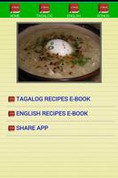 Pinoy Recipes E-Book captura de pantalla 1