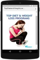 Top Diet and Weight Loss Programs Poster