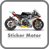 Desain Sticker Motor icône