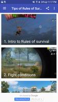 Tips of Rules of Survival 18 Affiche