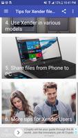 Tips for Xender file share doc screenshot 1