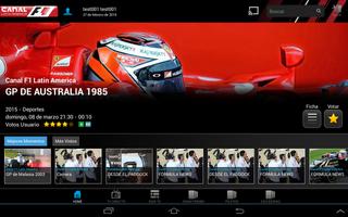 Canal F1 Latin America syot layar 2