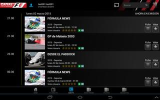 Canal F1 Latin America syot layar 3