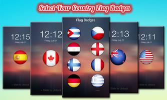 Flag Screen Lock Simulator постер