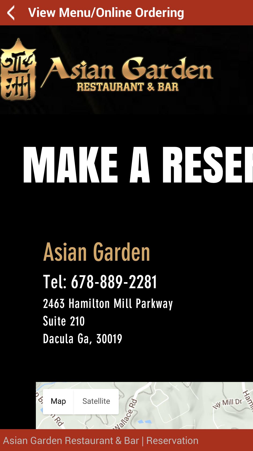 Asian Garden Restaurant Bar For Android - Apk Download