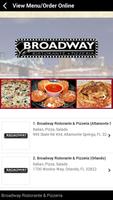 Broadway Ristorante & Pizzeria स्क्रीनशॉट 3