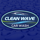 Clean Wave Car Wash Zeichen