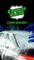 Express Clean Car Wash Affiche