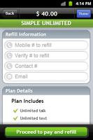 برنامه‌نما Instant Cell Refill عکس از صفحه