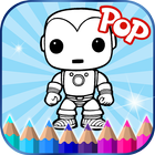 Coloring Book for Funko POP icono