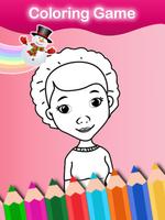 Coloring Game of Little Doctor پوسٹر