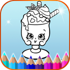 Coloring Book for Shopkin icono