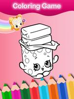 Coloring Book for Shopkin 截图 1