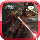 Ninja Warrior Justice  Samurai Zeichen