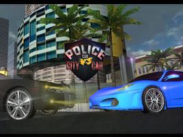 Carro de Polícia vs City Car imagem de tela 2