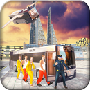 Flying Bus Transport Prisoner APK