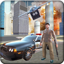 Flying Police Car Gangsters LA APK