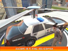 Flying Police Car Gangsters LA capture d'écran 1