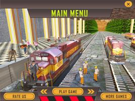 Tourist Flying Train Simulator poster