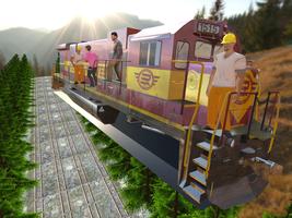 Tourist Flying Train Simulator ảnh chụp màn hình 1