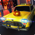 Halloween Party Taxi Driving ikon