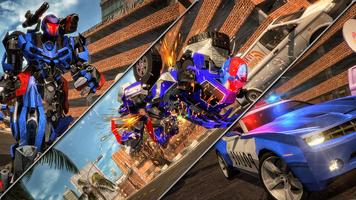 Police Robot Car : Transform Games 2018 screenshot 1