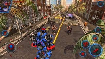 Police Robot Car : Transform Games 2018 screenshot 2
