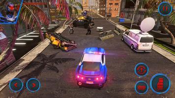 Police Robot Car : Transform Games 2018 screenshot 3