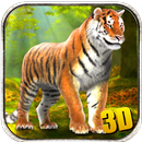 Dziki tygrys Atak Simulator 3D aplikacja