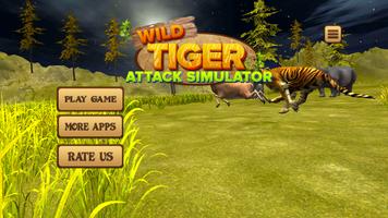 Wild Tiger Attack Simulator 3D poster