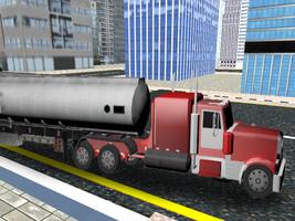 City Oil Cargo Truck Simulator पोस्टर