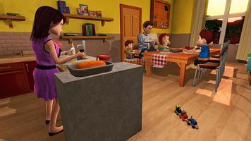 Babysitter virtuel: Happy Family Fun Simulator Affiche