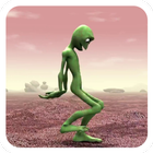 Green Alien Dance ไอคอน