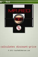 Mr. Red percentage calculator poster