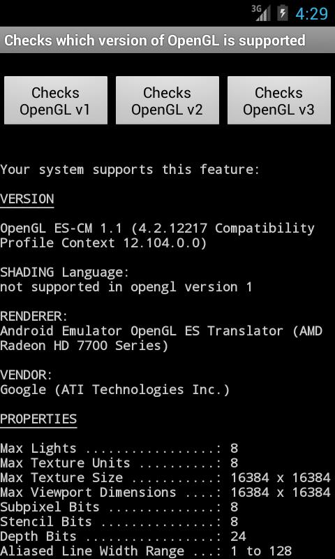 OPENGL. Compatibility profile context. Opengl versions