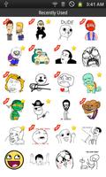 SMS Rage Faces Affiche