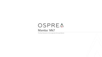 Mamba Mk7 by OSPREA - VR Plakat