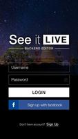 See It Live Backend syot layar 1