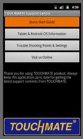 TOUCHMATE Support Center پوسٹر