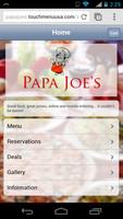 Poster Papa Joe's