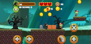 Ninja Kid vs Zombies