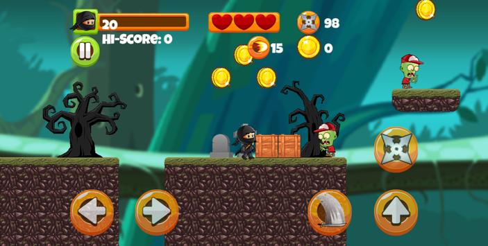 ninja kid vs zombies apk download free arcade game for android