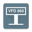 Ovladač zák. displeje VFD 860