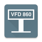 Ovladač zákaznického displeje VFD 860 simgesi