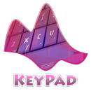 Tecno púrpura Keypad Diseño APK