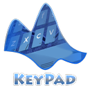 Textured blue Keypad Layout APK