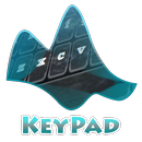 White Galaxy Keypad Layout APK