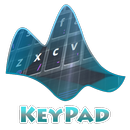 Electronic black Keypad Layout APK